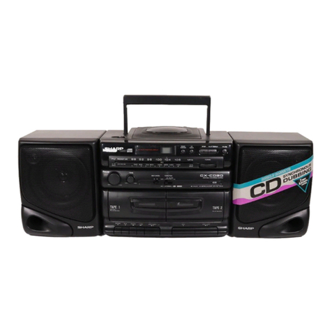 Sharp GX-CD130C Manuale utente