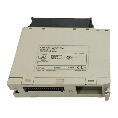 Omron SYSMAC C200H Manuale utente