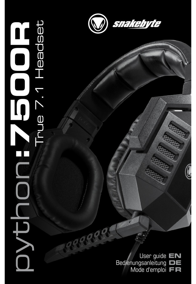 Snakebyte python 7500r Manuale utente