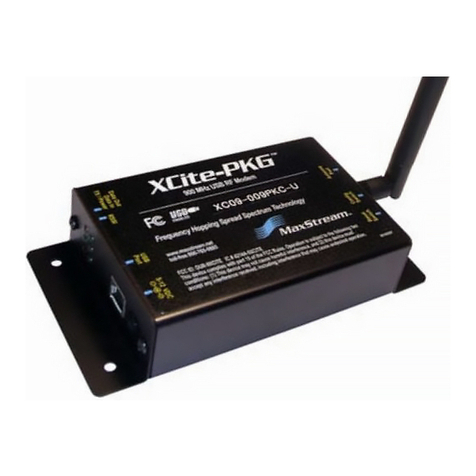 MaxStream XTend-PKG-U Manuale utente