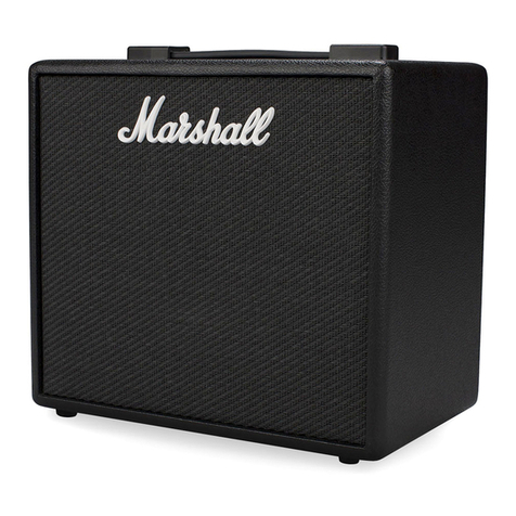 Marshall Amplification CODE 25 Manuale utente