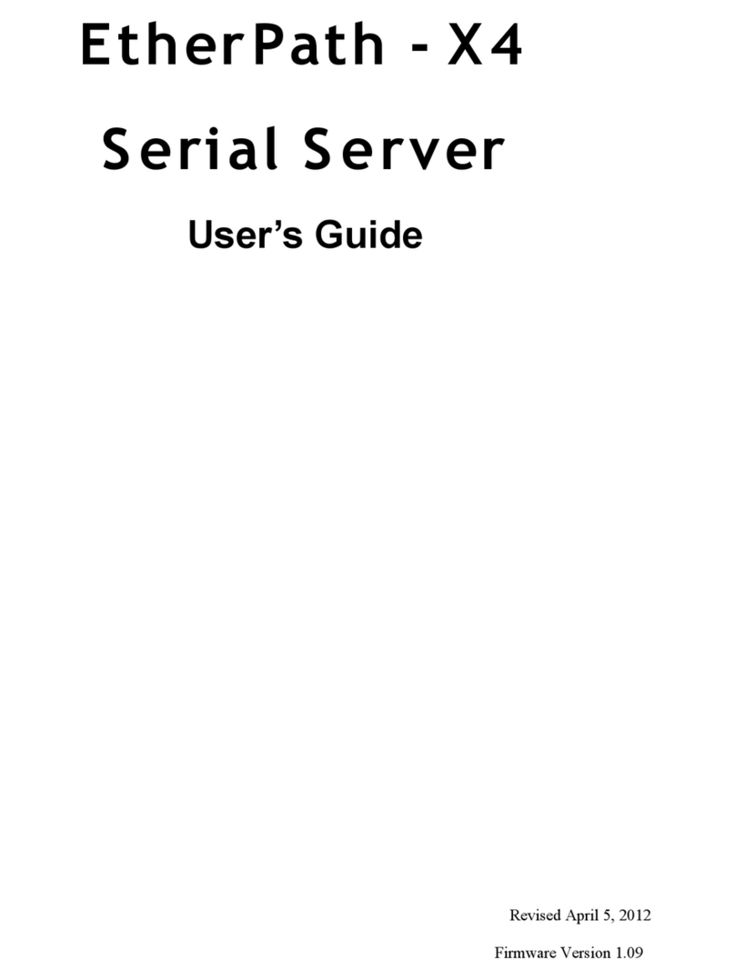 DCB etherpath X4 Manuale utente