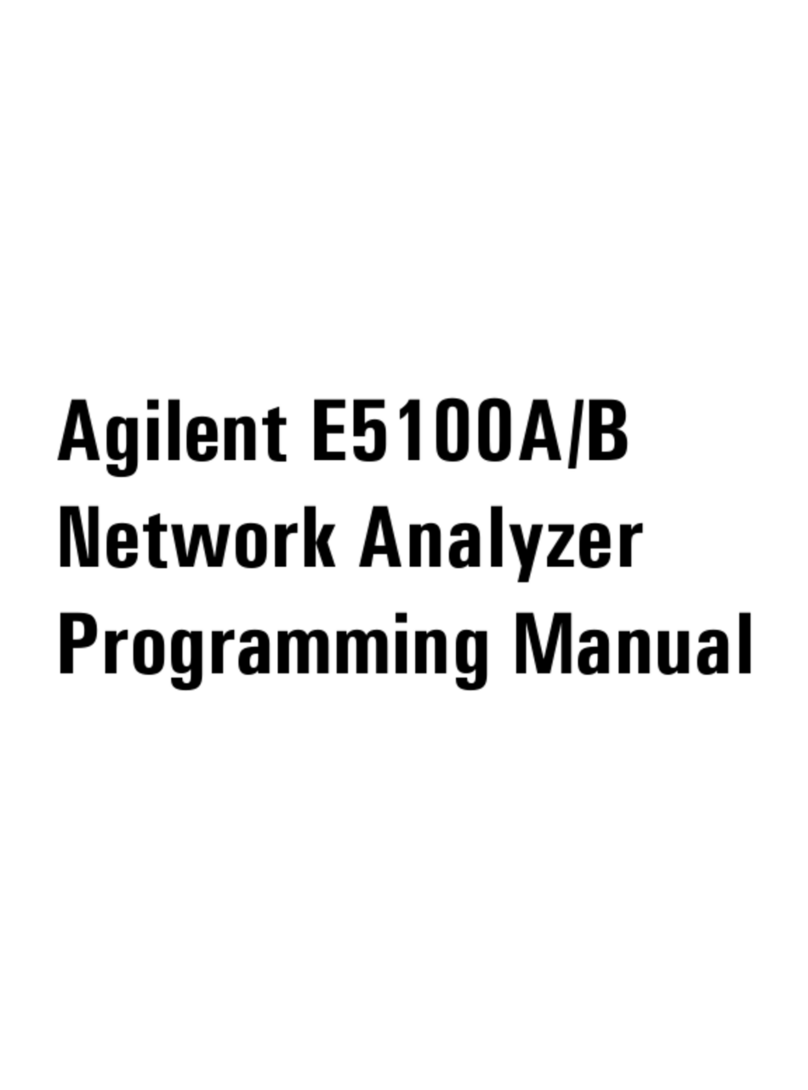 Agilent Technologies E5100A Manuale del proprietario Agilent Technologies E5100A Manuale del proprietario