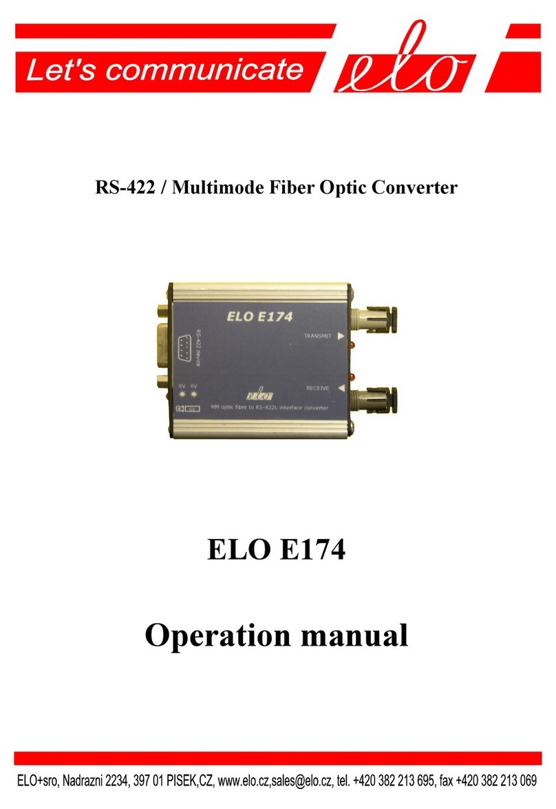 Elo TouchSystems E174 Manuale utente Elo TouchSystems E174 Manuale utente