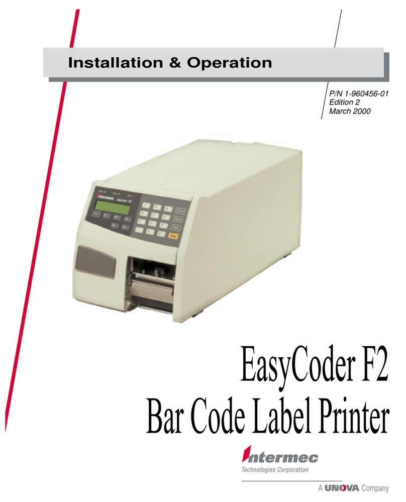 Intermec EasyCoder F2 Manuale utente