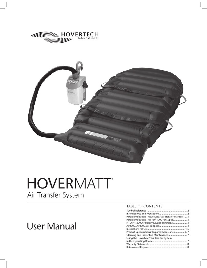Hovertech hovermatt Manuale utente