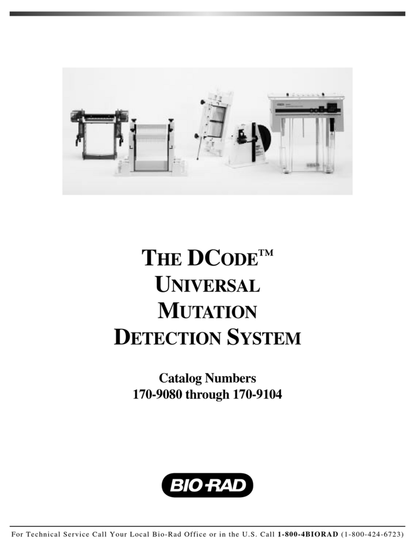 BIO RAD DCODE Manuale utente