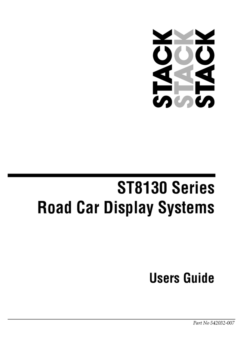 Stack st8130 series Manuale utente