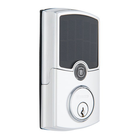 BRINKS ARRAY smart deadbolt Manuale utente BRINKS ARRAY smart deadbolt Manuale utente