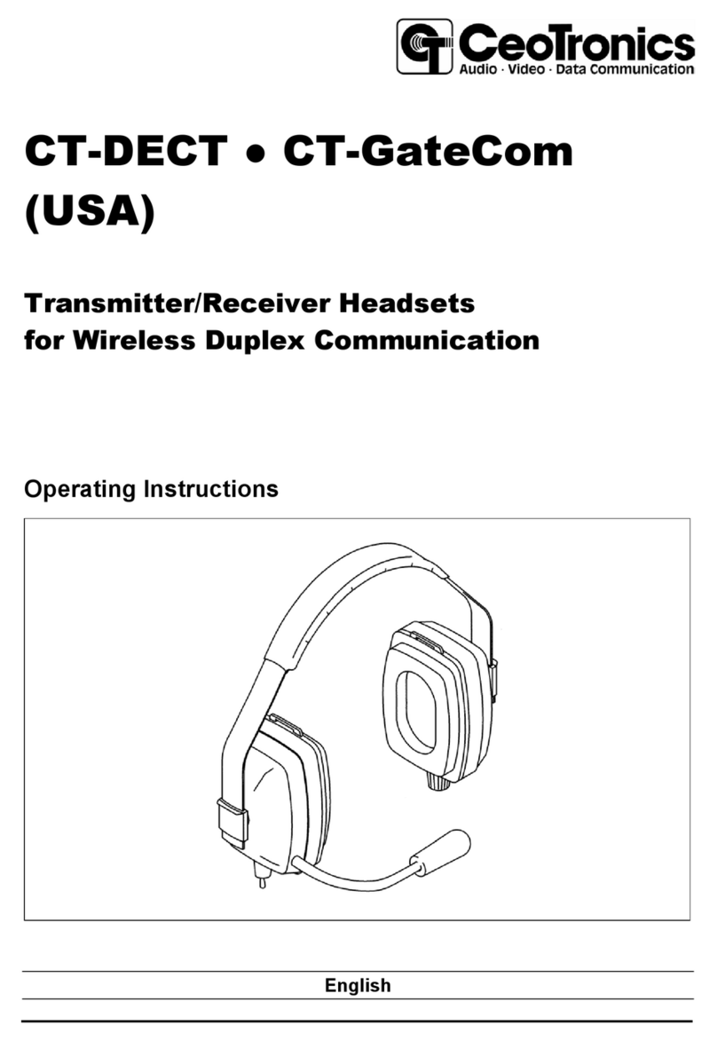 CeoTronics CT-DECT Base Manuale utente