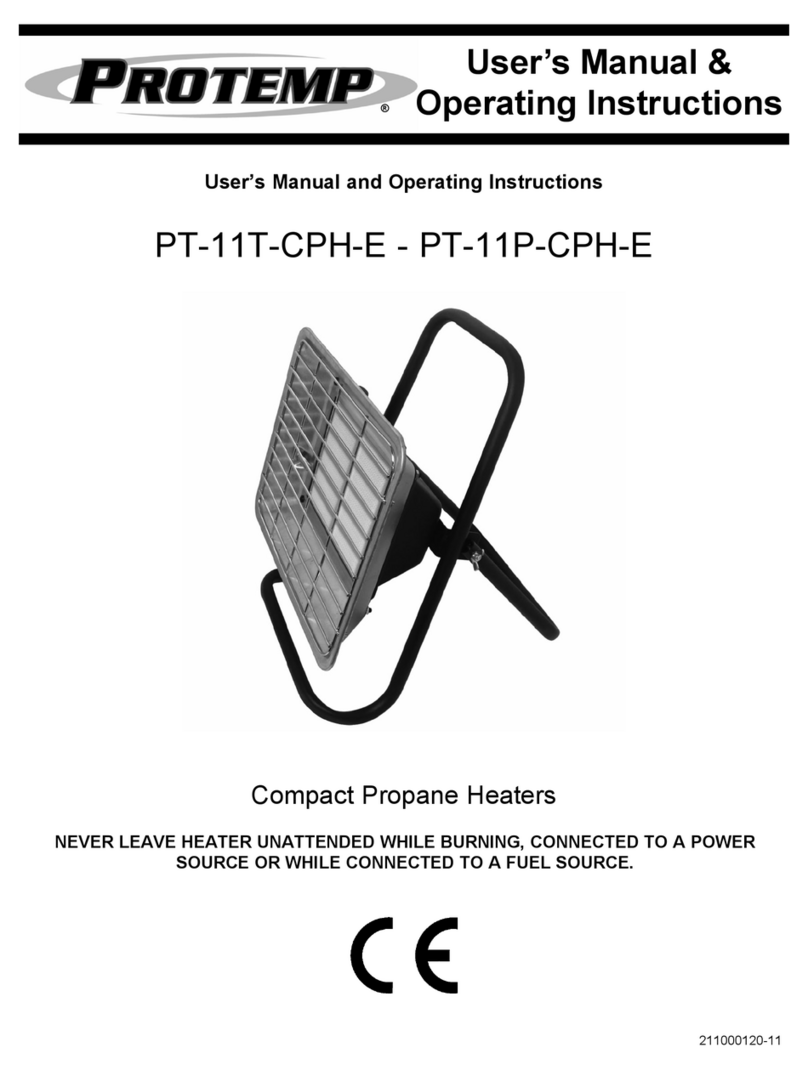 Protemp PT-11T-CPH-E Manuale