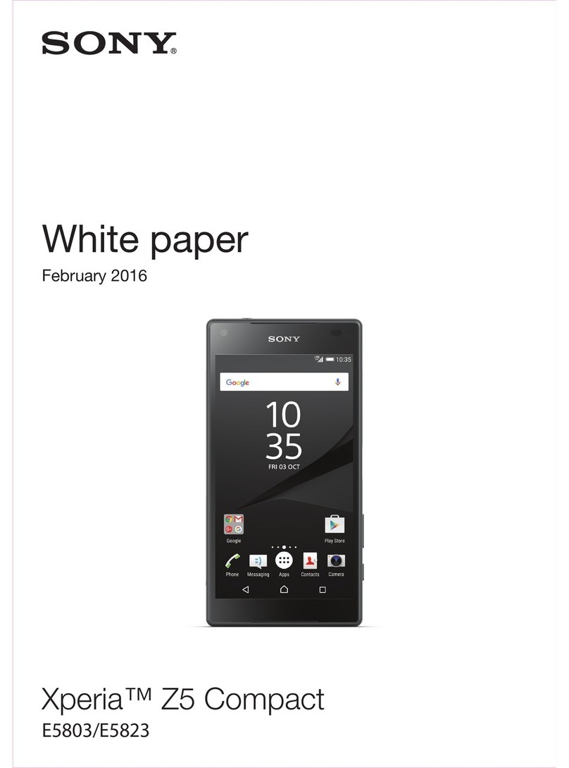 Sony XPERIA Z5 COMPACT E5803 Guida di riferimento rapido
