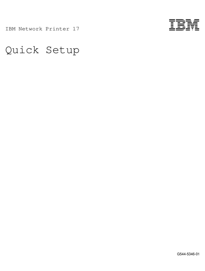 IBM Network Printer 17 Scheda tecnica