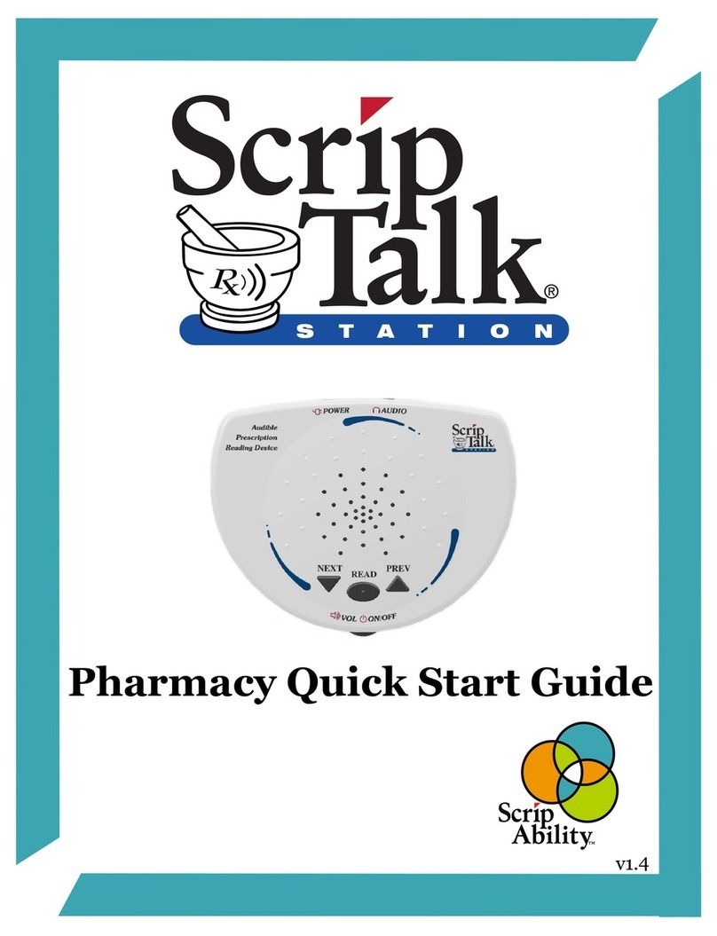 ScripAbility ScripTalk Station Manuale utente