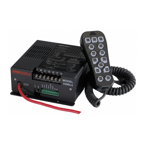 Code 3 3599L5 Manuale utente