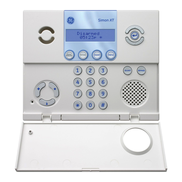 GE Security Simon XT Manuale utente