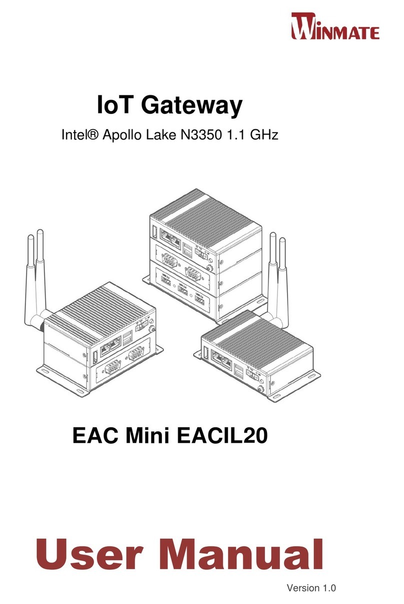 Winmate EAC Mini EACIL20 Manuale utente