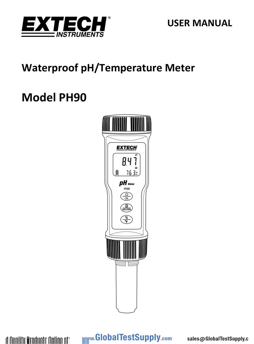 Extech Instruments PH90 Manuale utente Extech Instruments PH90 Manuale utente