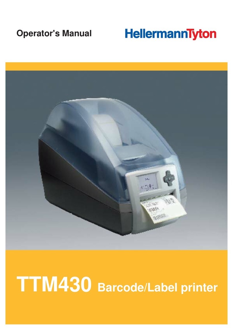 Hellermann Tyton TTM430 Manuale utente