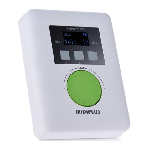 midiplus miniEngine Pro Manuale utente