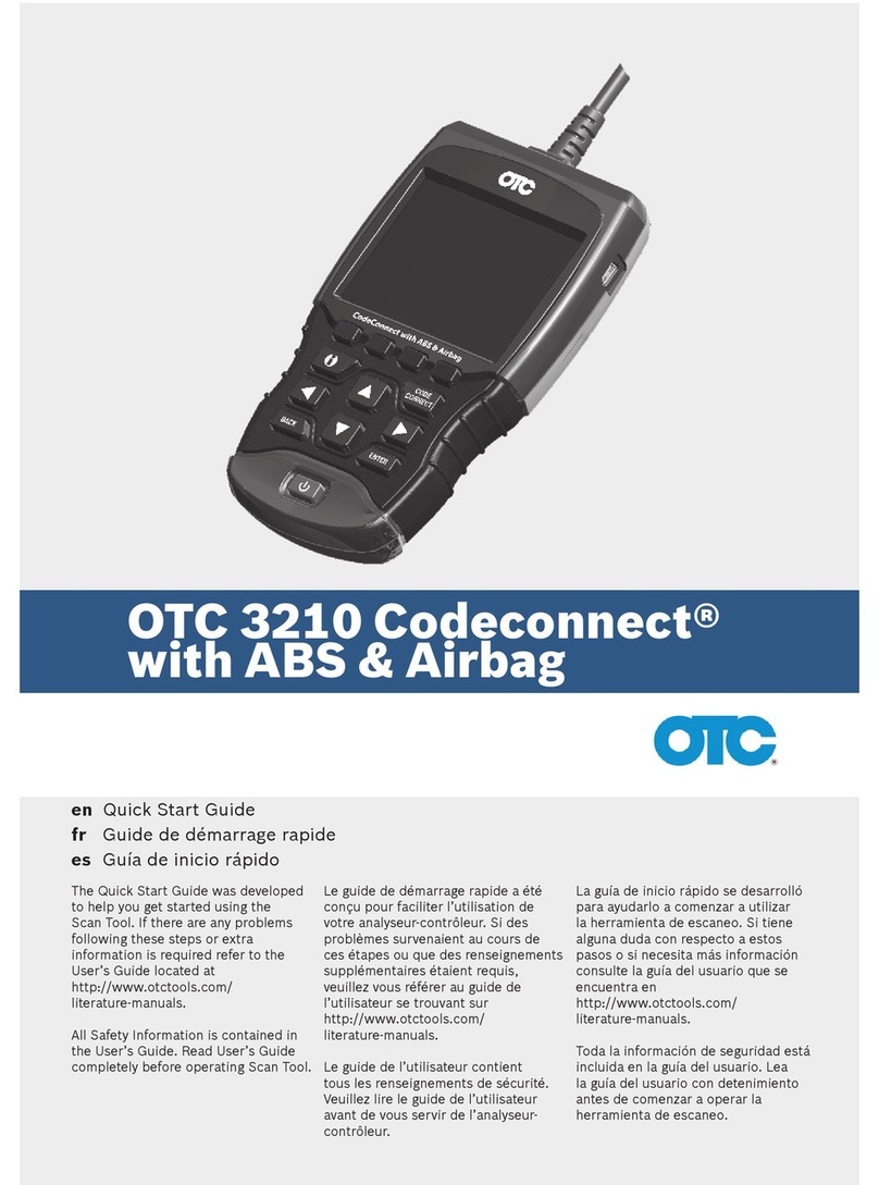OTC 3210 Codeconnect Manuale utente
