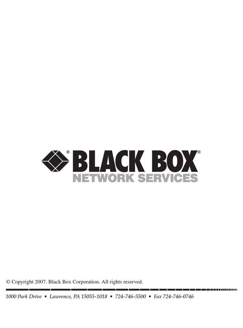 Black Box 488 Controller Manuale utente