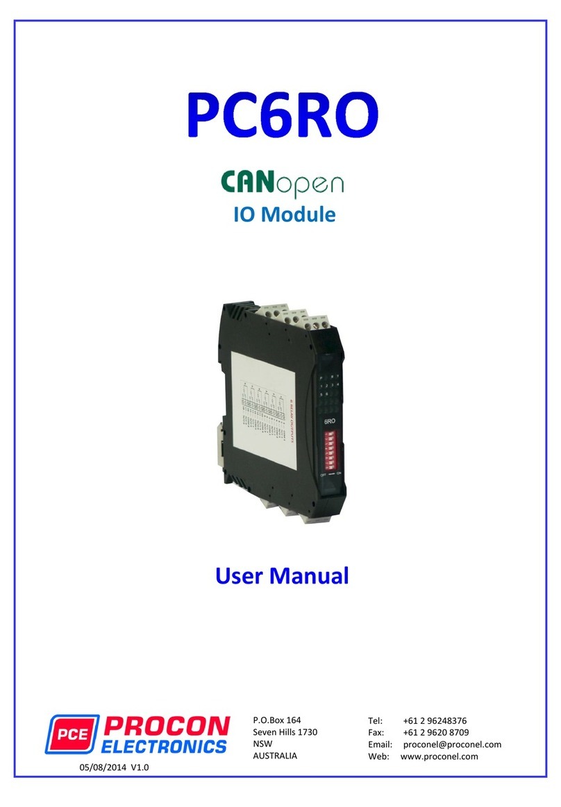 PCE Electronics PC6RO Manuale utente