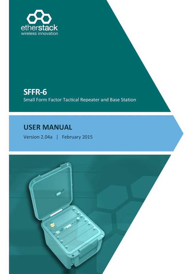 Etherstack SFFR-6 Manuale utente