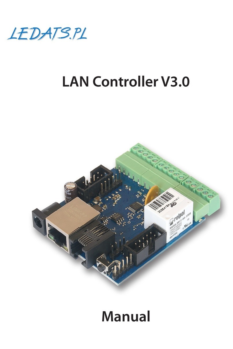 Tinycontrol Lan Controller v3 Manuale utente
