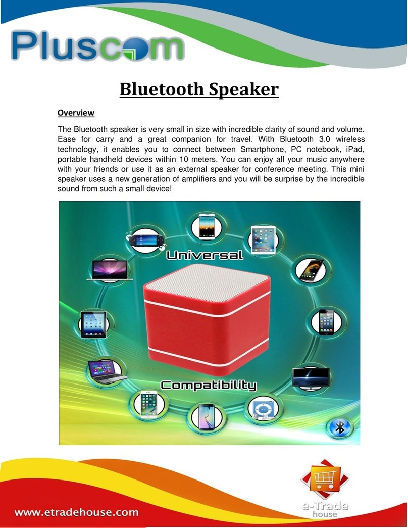 Pluscom SBT1 Manuale utente