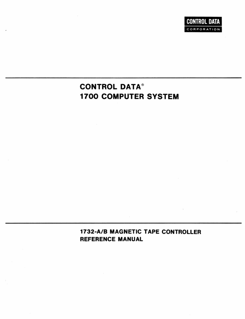 Control Data 1700 Manuale utente