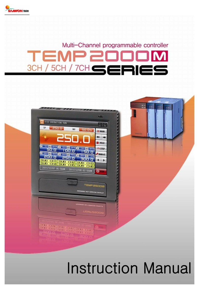 Samwontech Temp 2000 M Manuale utente