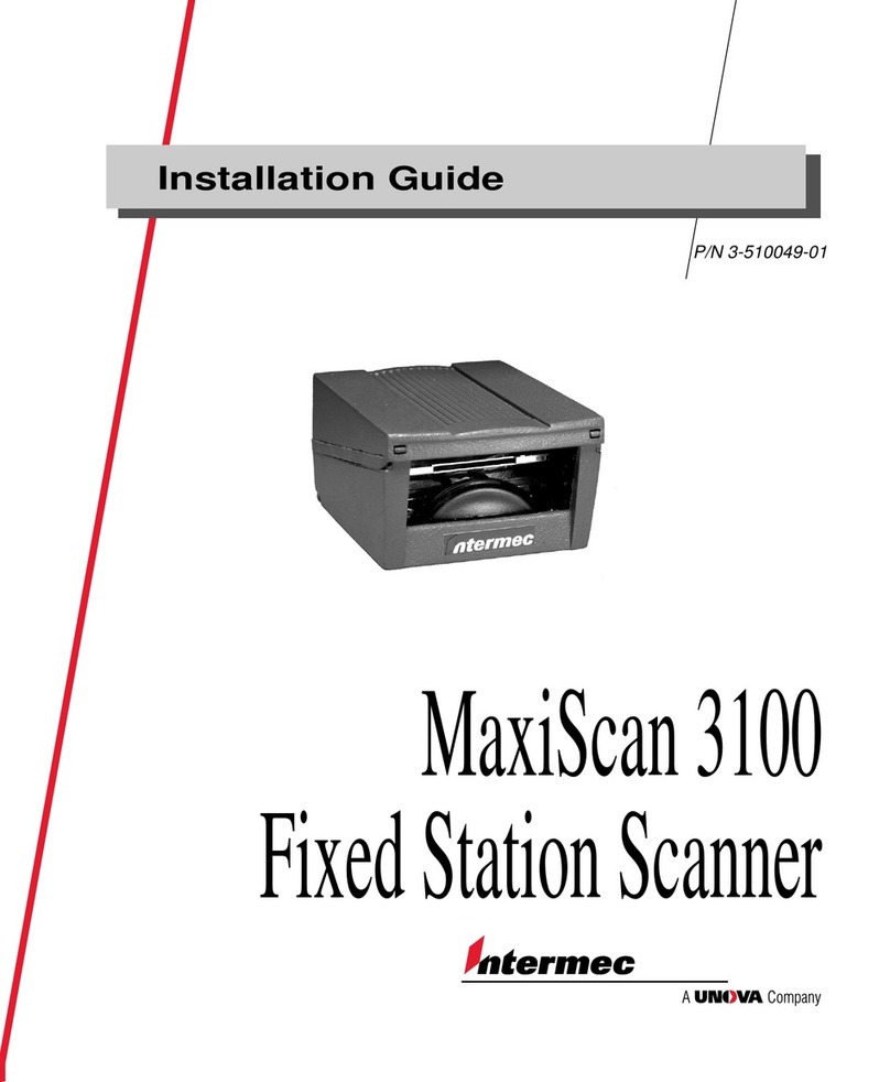 Intermec MaxiScan 3100 Manuale utente