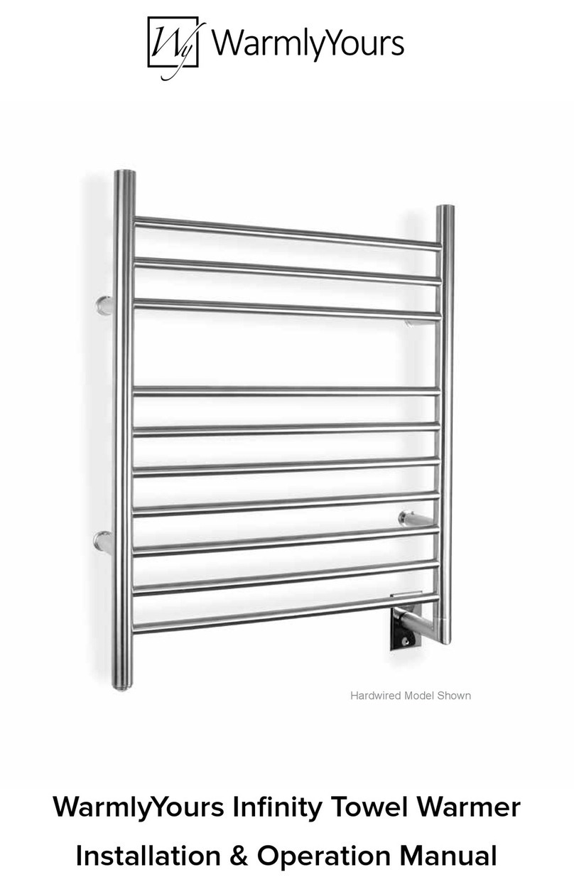 WarmlyYours Infinity Manuale utente