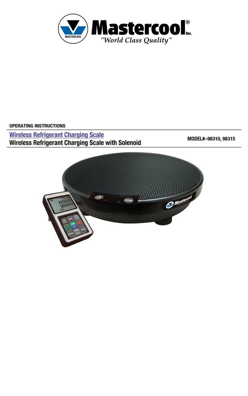 Master cool 98310 Manuale utente