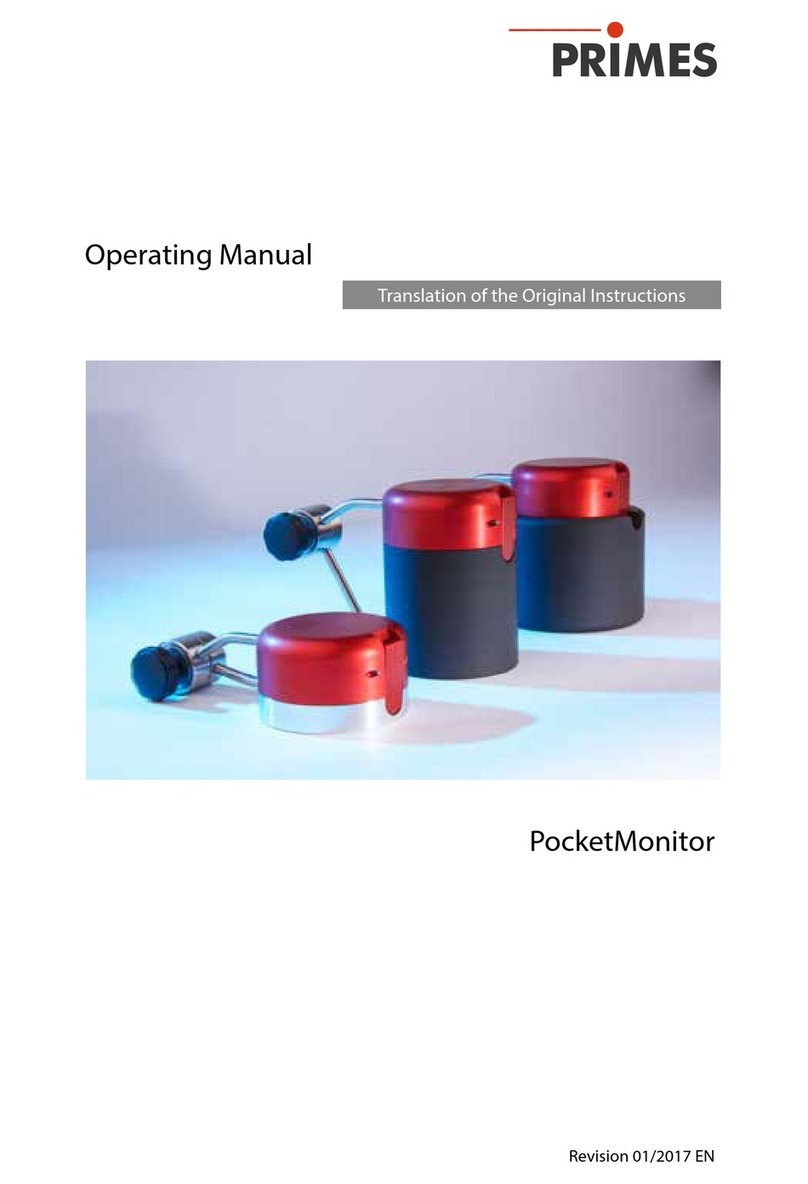 Primes PocketMonitor Manuale utente