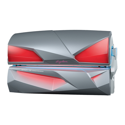 ergoline AFFINITY 700 ADVANCED PERFORMANCE Manuale utente