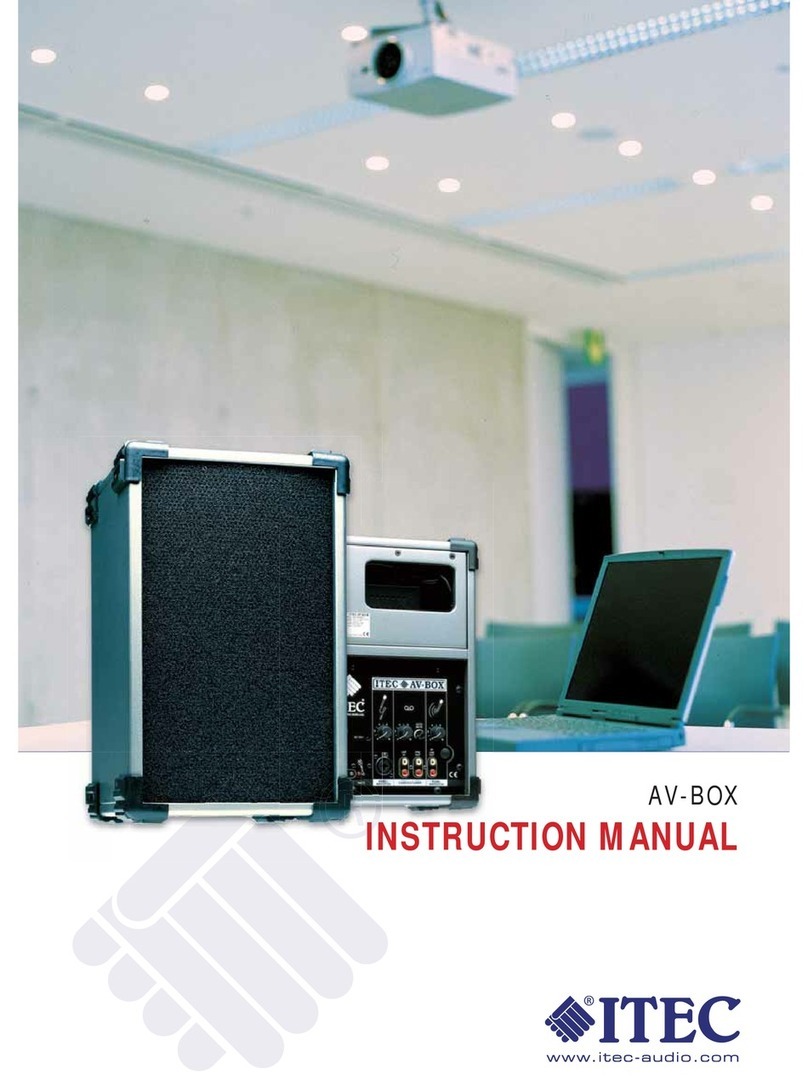 Itec AV-BOX Manuale utente