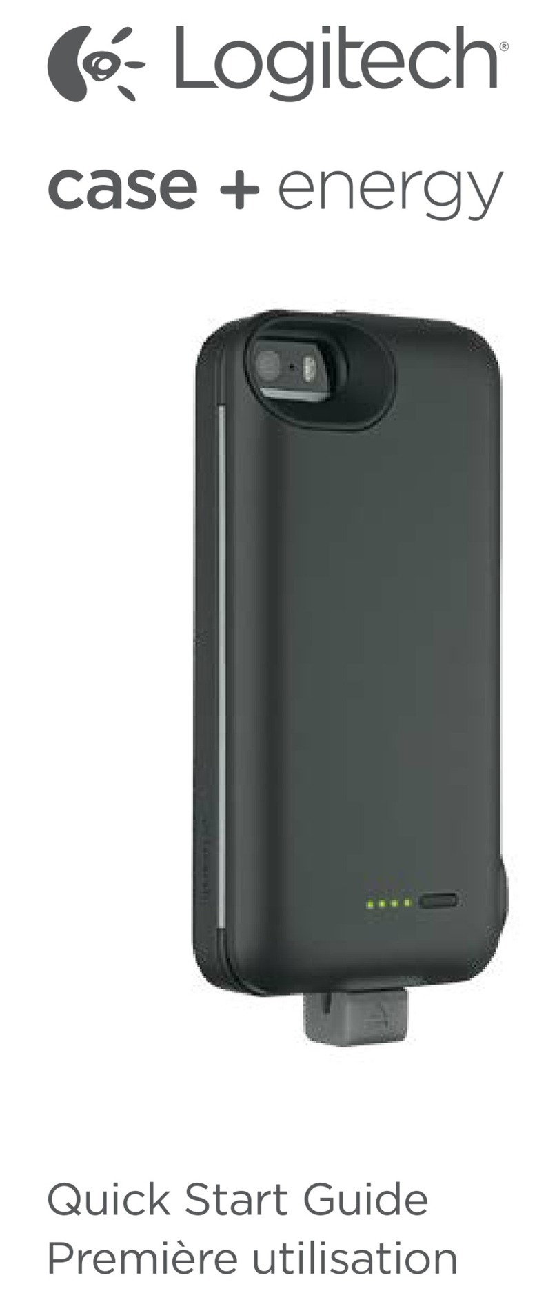 Logitech case+ energy Manuale utente