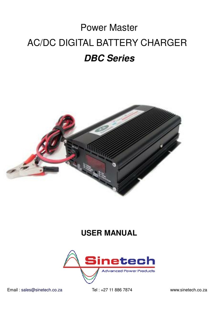 Sinetech Power Master Manuale utente