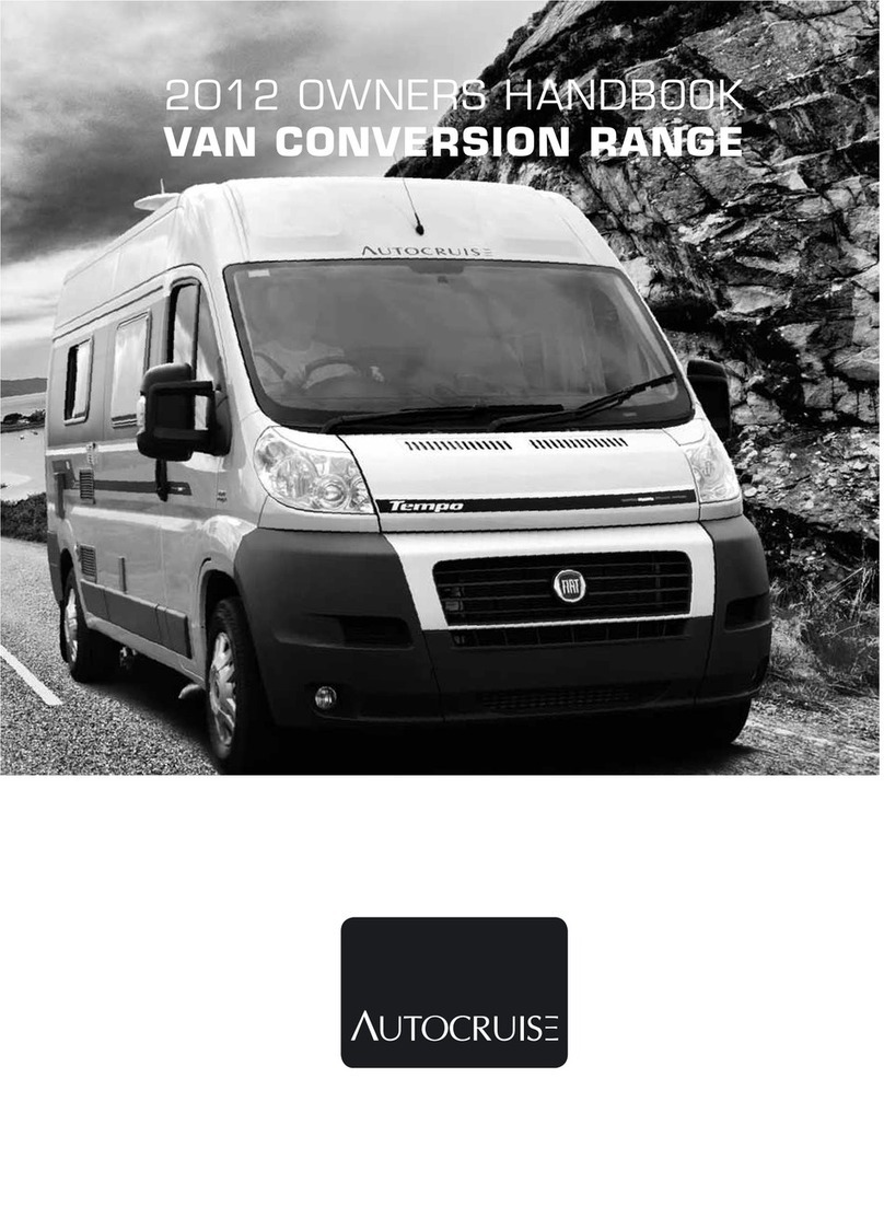 Autocruise 2012 Van Conversion Range Guida utente