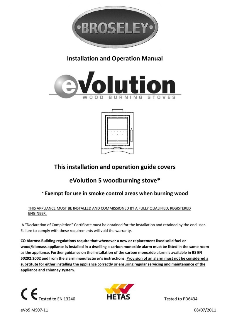Broseley eVolution Manuale utente