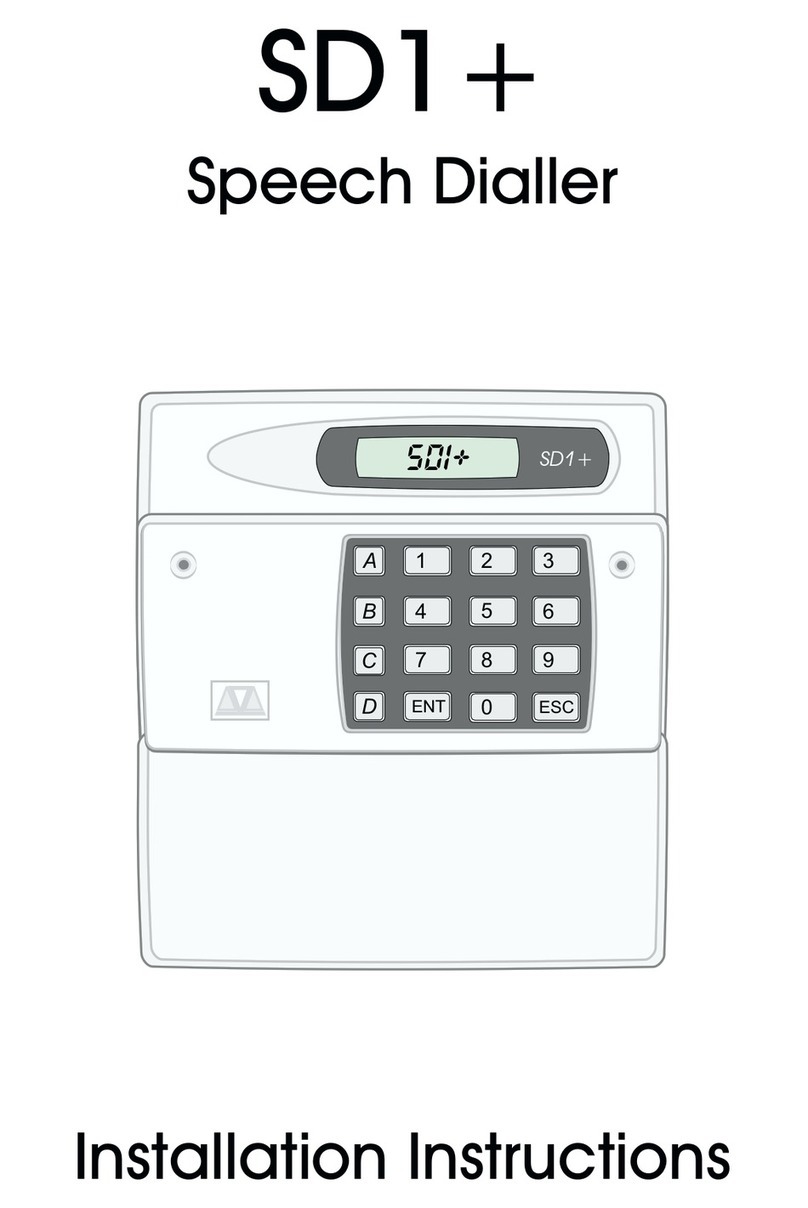 Menvier Security SD1 Manuale utente