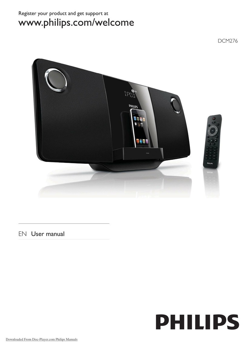 Philips DCM276 Manuale utente