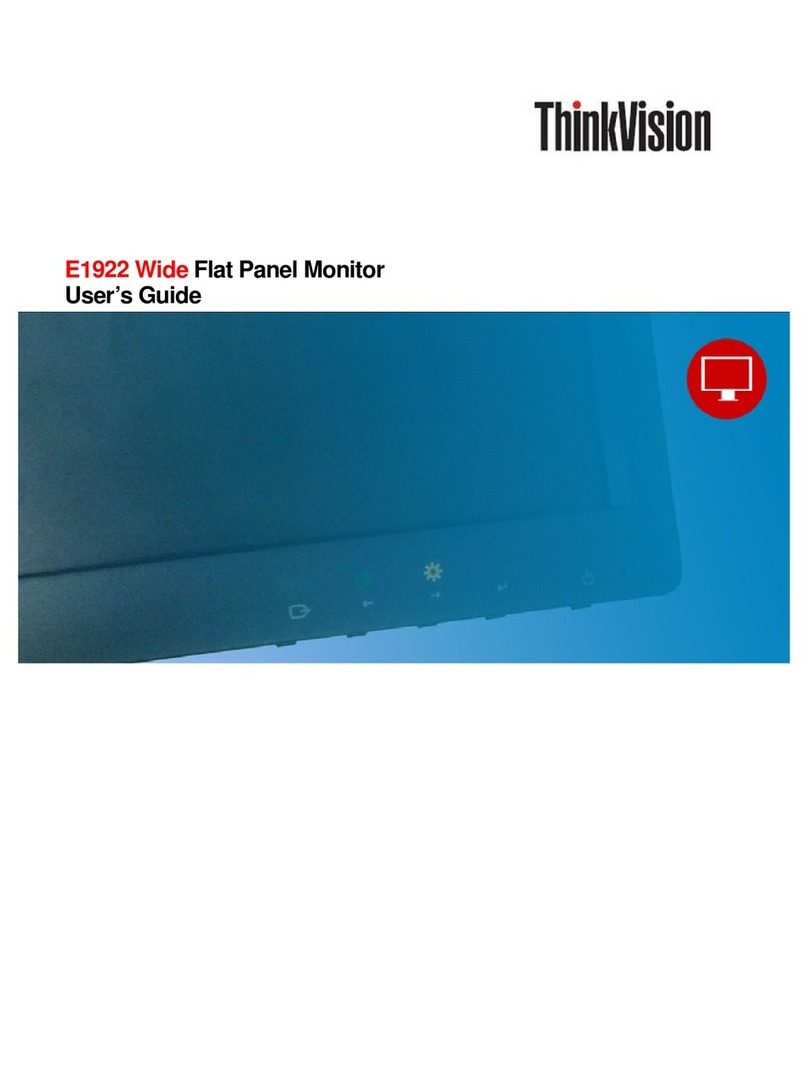 ThinkVision E1922 Manuale utente