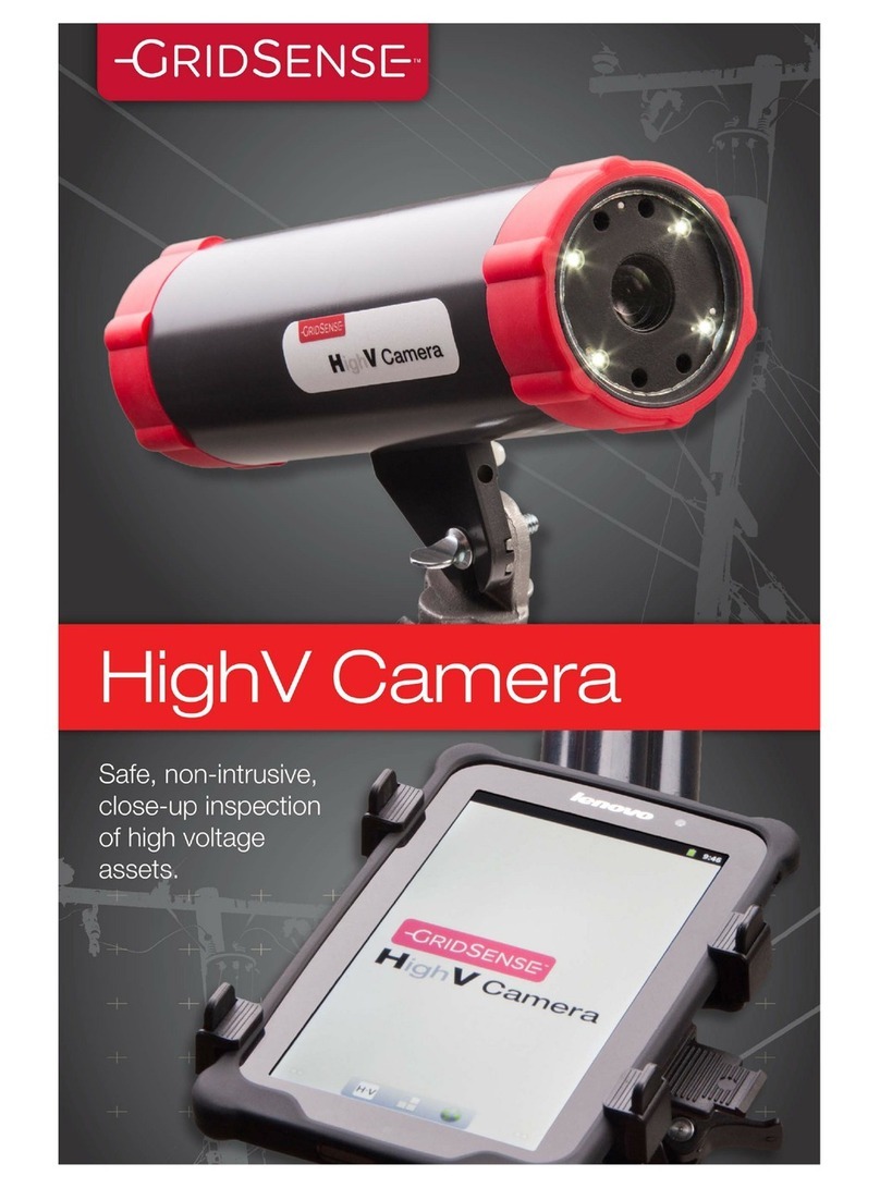 GridSense HighV Camera Manuale utente