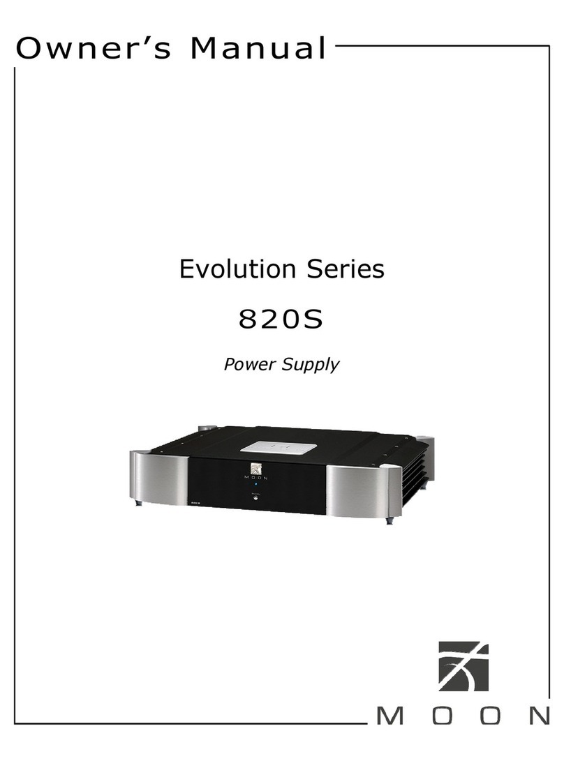 moon Evolution 820S Manuale utente