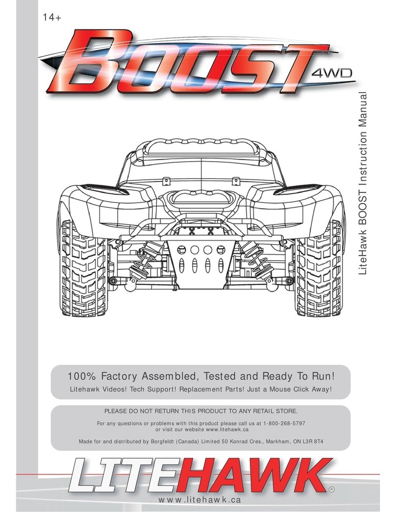 LiteHawk boost Manuale utente