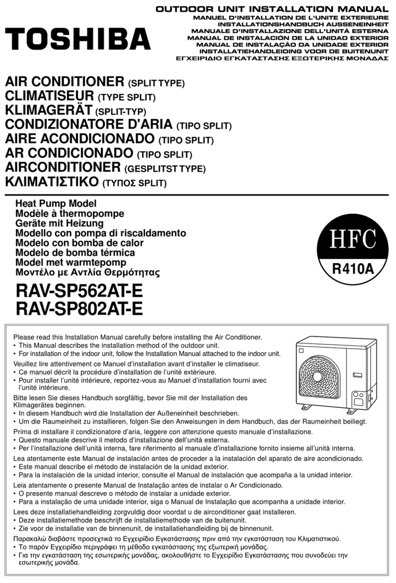 Toshiba RAV-SP562AT-E Manuale utente