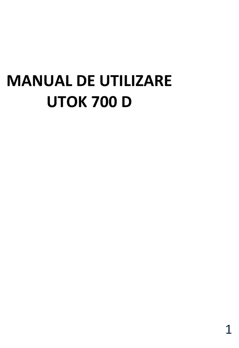 UTOK 700 D Manuale utente